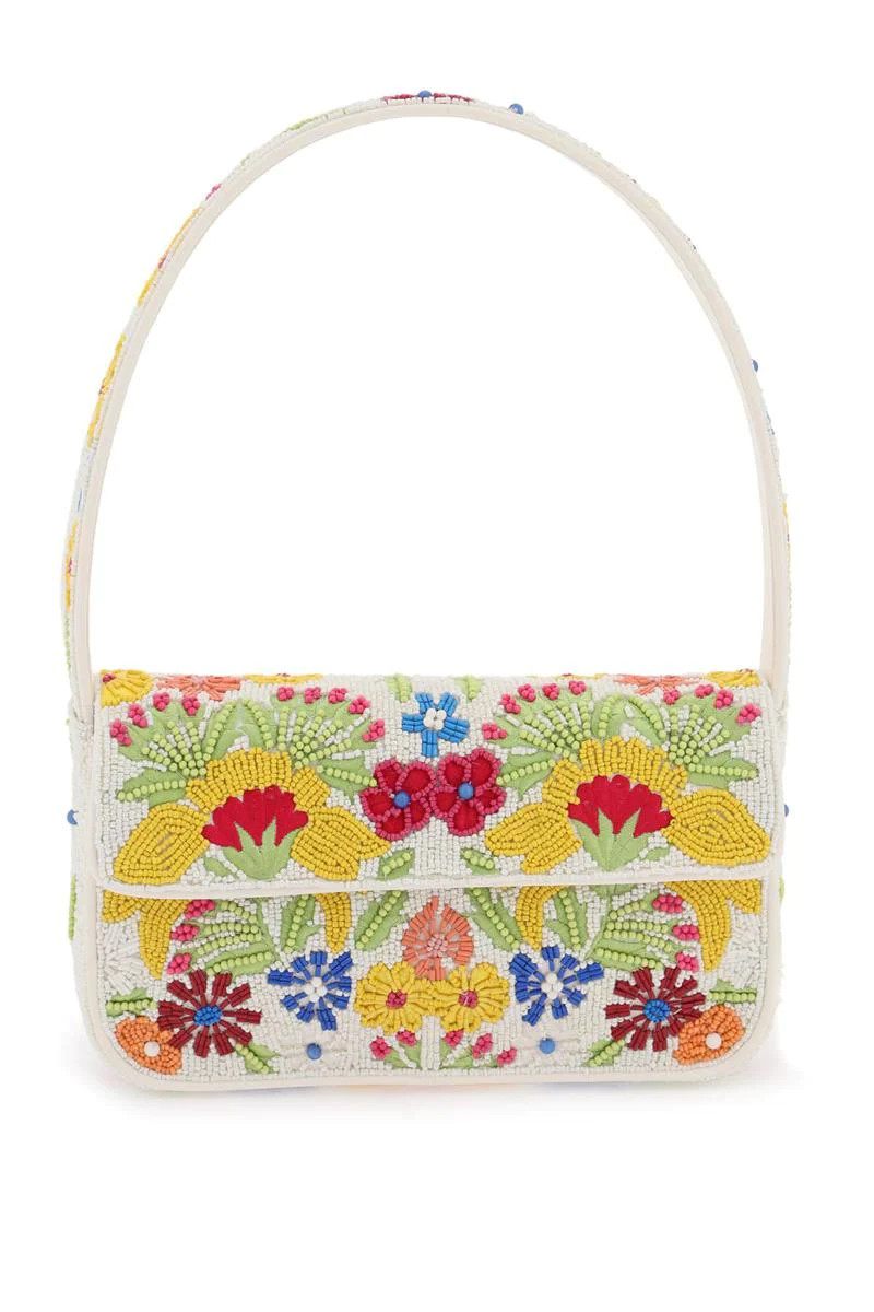 STAUD 'GARDEN PARTY' TOMMY BEADED SHOULDER BAG | Baltini