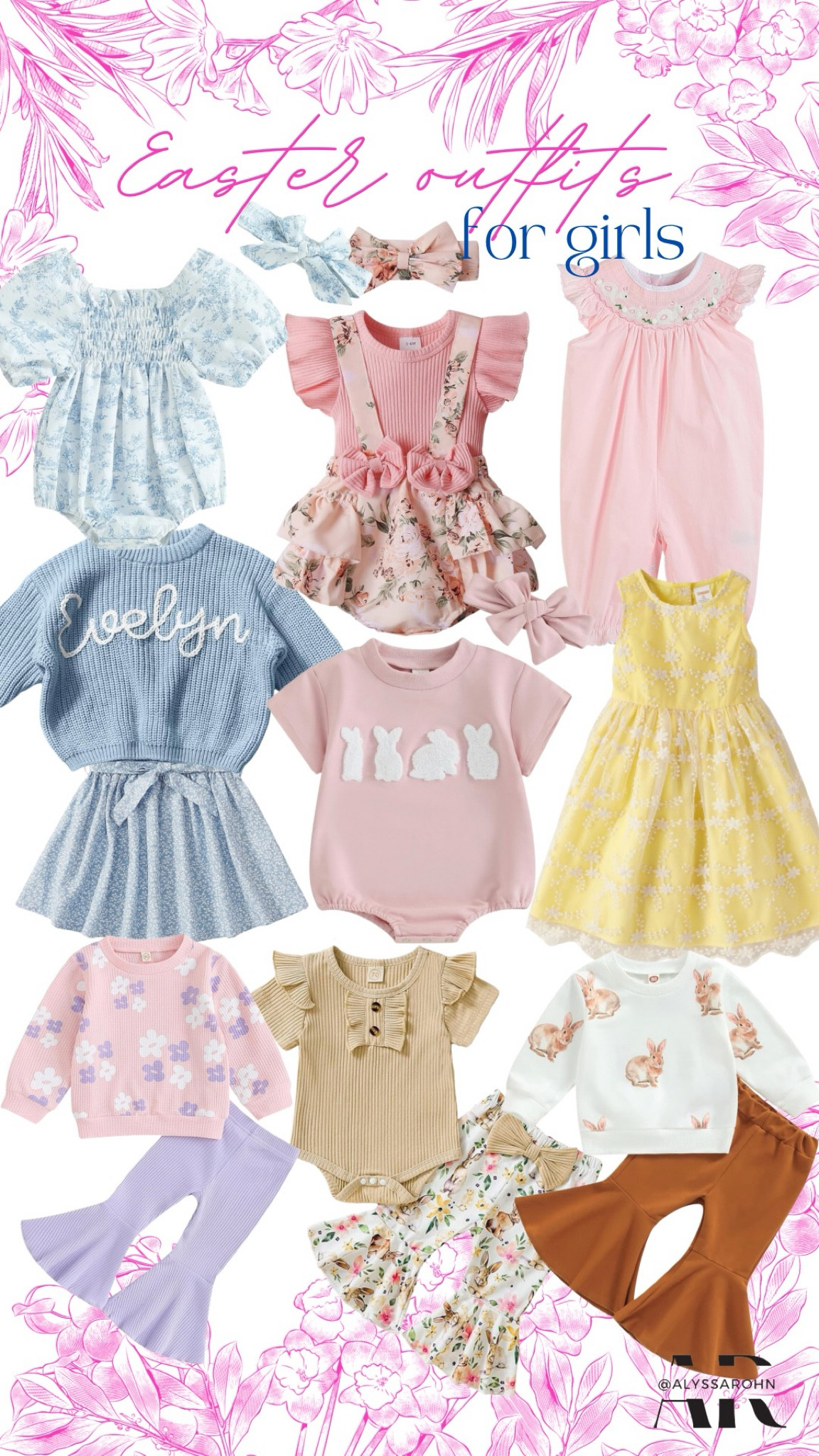 Easter outfits for girls 

#LTKkids #LTKstyletip #LTKbaby