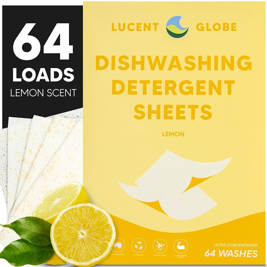 Dishwasher Dishwashing Detergent Sheets, Dish Soap & Dishwashing Tablets Alternative. Plant-Based... | Amazon (US)