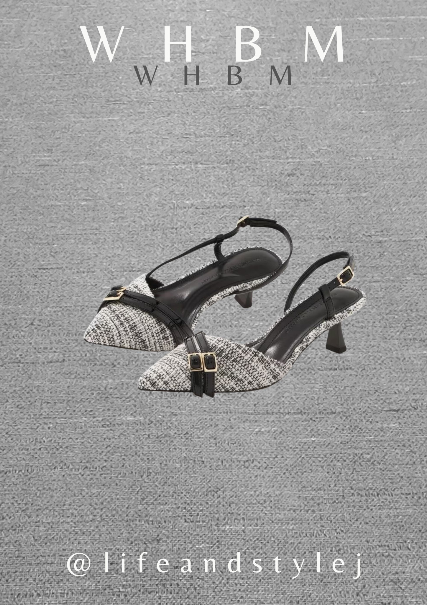 These bouclé slingback pumps add instant polish to any midlife wardrobe with timeless texture and modern elegance. Style them with tailored trousers for work or pair with a midi dress and soft layers for an elevated ageless look that feels chic and confident. #midlifefashion #agelessstyle #timelessfashion #chicfootwear #modernwomen 

#LTKSeasonal #LTKU #LTKOver40