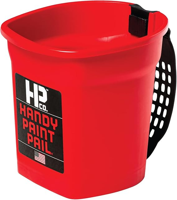 Handy Paint Pail, Holds 32-fl oz of Paint or Stain, Efficient for Clean-ups and Quick Color Chang... | Amazon (US)