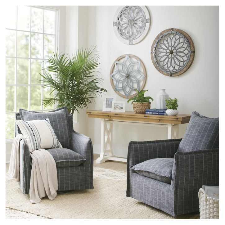 Simeon Swivel Glider | Grandin Road | Grandin Road