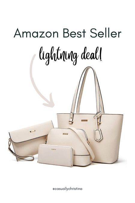 Amazon best seller is on sale NOW! Get all 4 bags for 20% for the next 8 hours or until sold out! Comes in many color options too ✨

#ltksalealert #ltkgiftguide #giftideas #ltkunder100 #amazonfind #amazonfashion gift ideas, gifts for her, neutral purse, neutral bag, tote bag, amazon purse, affordable fashion, amazon find, iPad purse, purse organization, work bag, bags under 30, everyday style, neutral fashion, beige purse, winter style, spring style, fall fashion


#LTKunder50 #LTKitbag #LTKHoliday