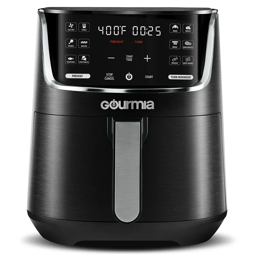 Gourmia 4 Qt Air Fryer With 12 Cooking Presets | REBEL (formerly Rebelstork)
