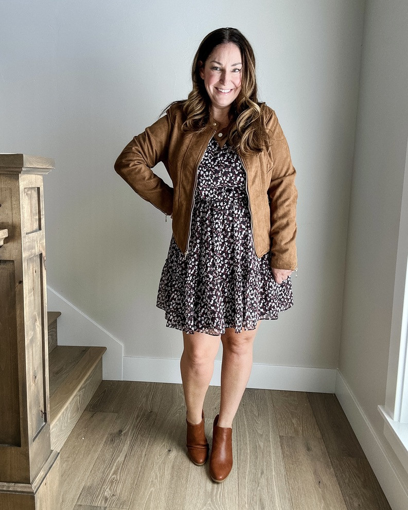 Fall Outfit from maurices
· Dress tts, L // Jacket tts, L 

#LTKSaleAlert #LTKSeasonal #LTKMidsize