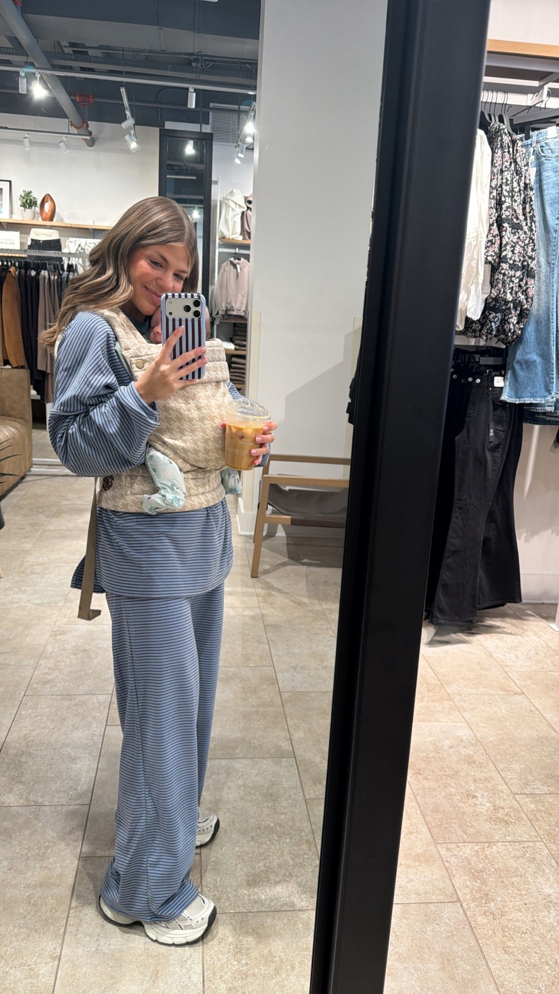The coziest set 🩵🤎

#LTKPetite #LTKmomlife #LTKootd