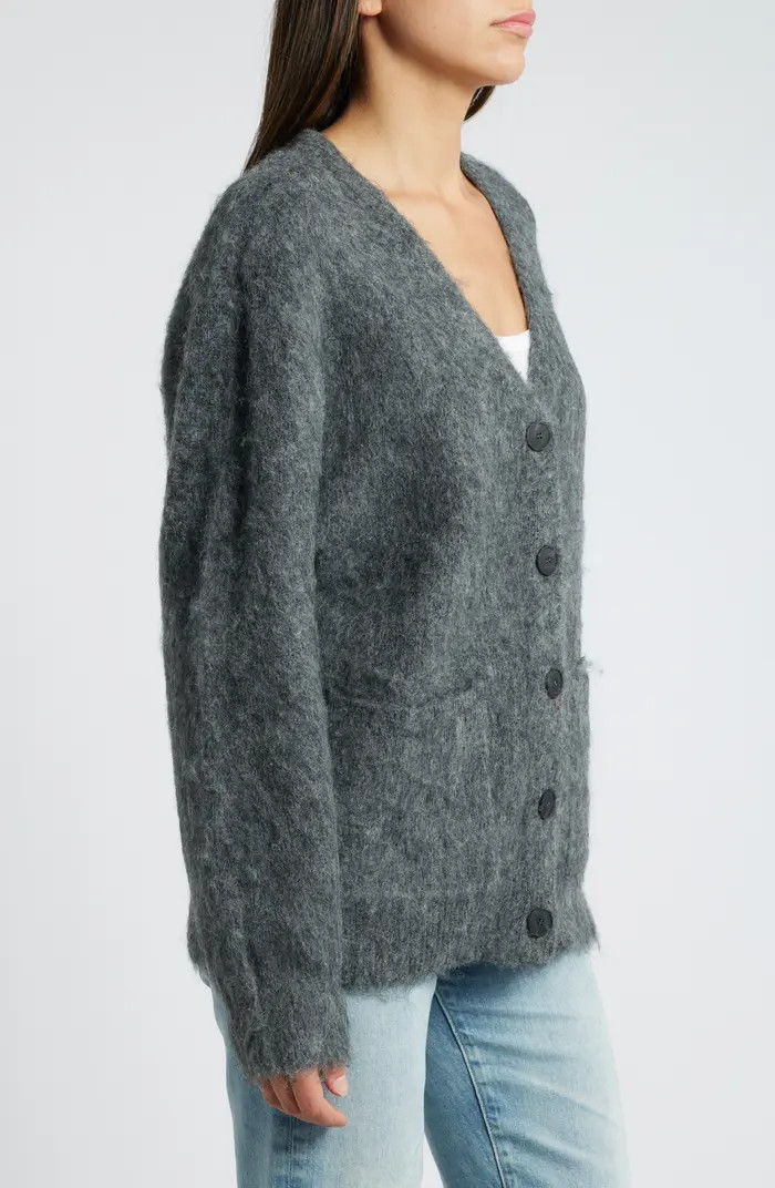 Treasure & Bond Fuzzy Oversize Cardigan | Nordstrom | Nordstrom