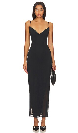 Alyson Dress in Noir | Revolve Clothing (Global)