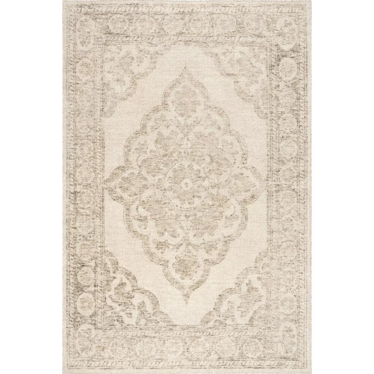 Padma Lakshmi x Rugs USA - Istanbul Hand-Tufted Ornate Border Wool-Blend Rug | Target