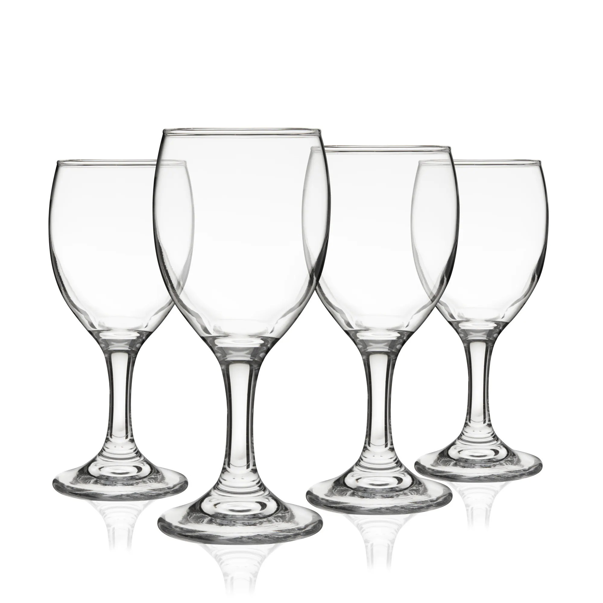 TRUE Vino Wine Tasting Glasses Set of 4 one_size in Clear | 11348 | Lowe's