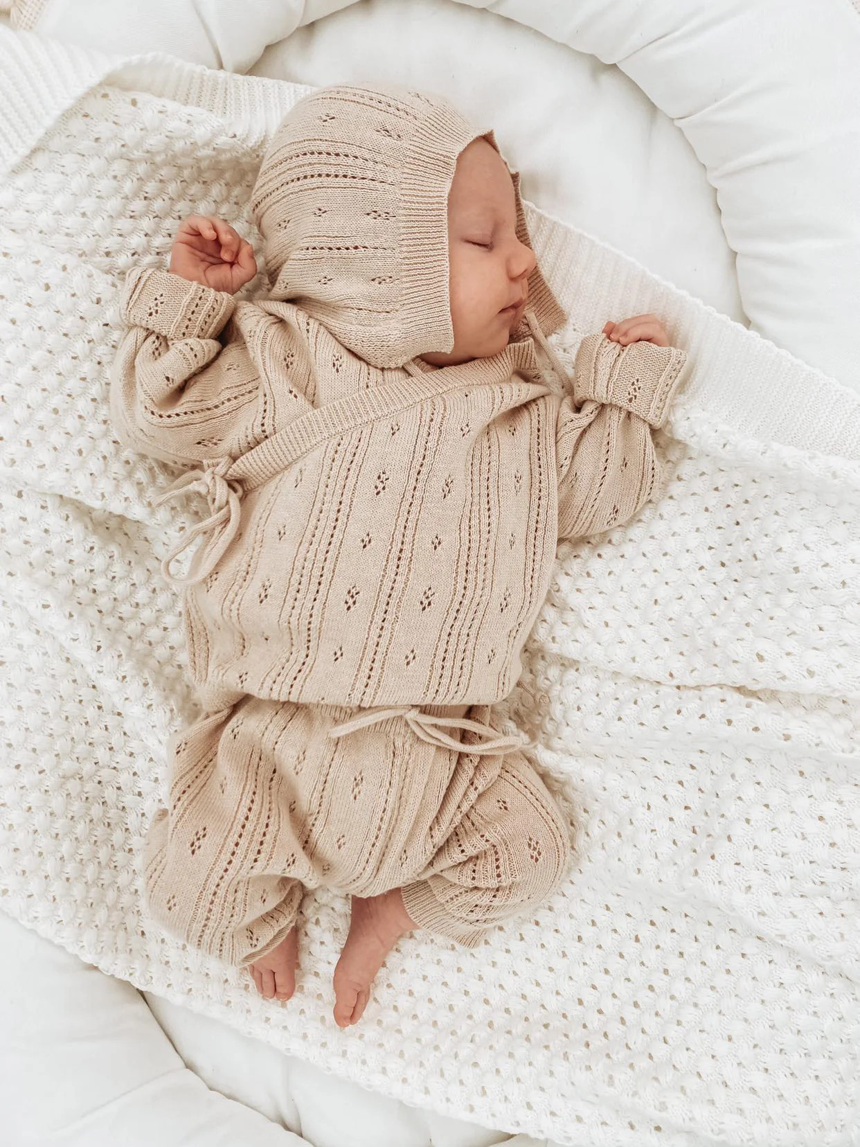 Bring Me Home Pointelle Bundle - Beige | Luna + Luca