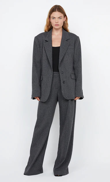 SHAE BLAZER  - CHARCOAL | Bec & Bridge (Global)