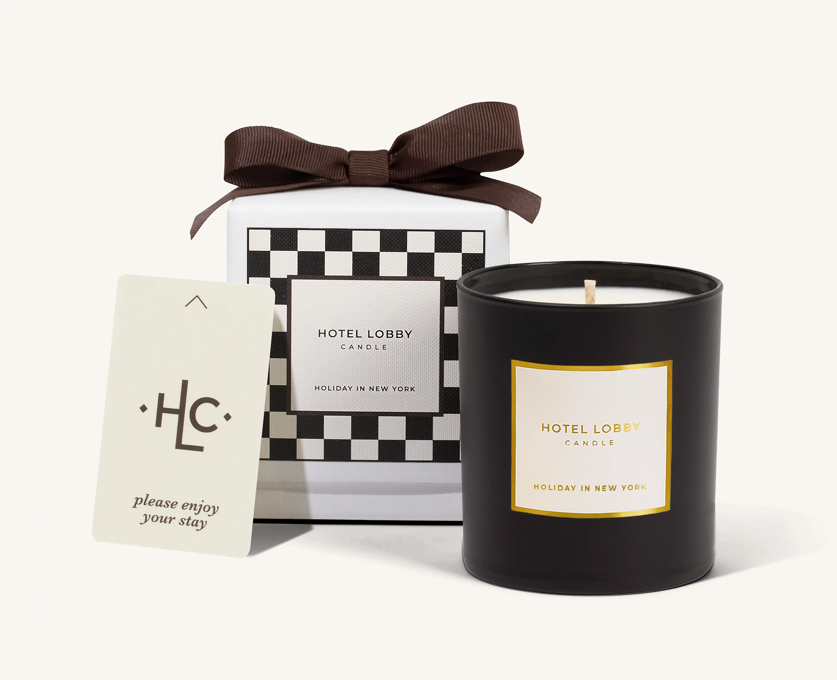 Holiday in New York Candle | Hotel Lobby Candle