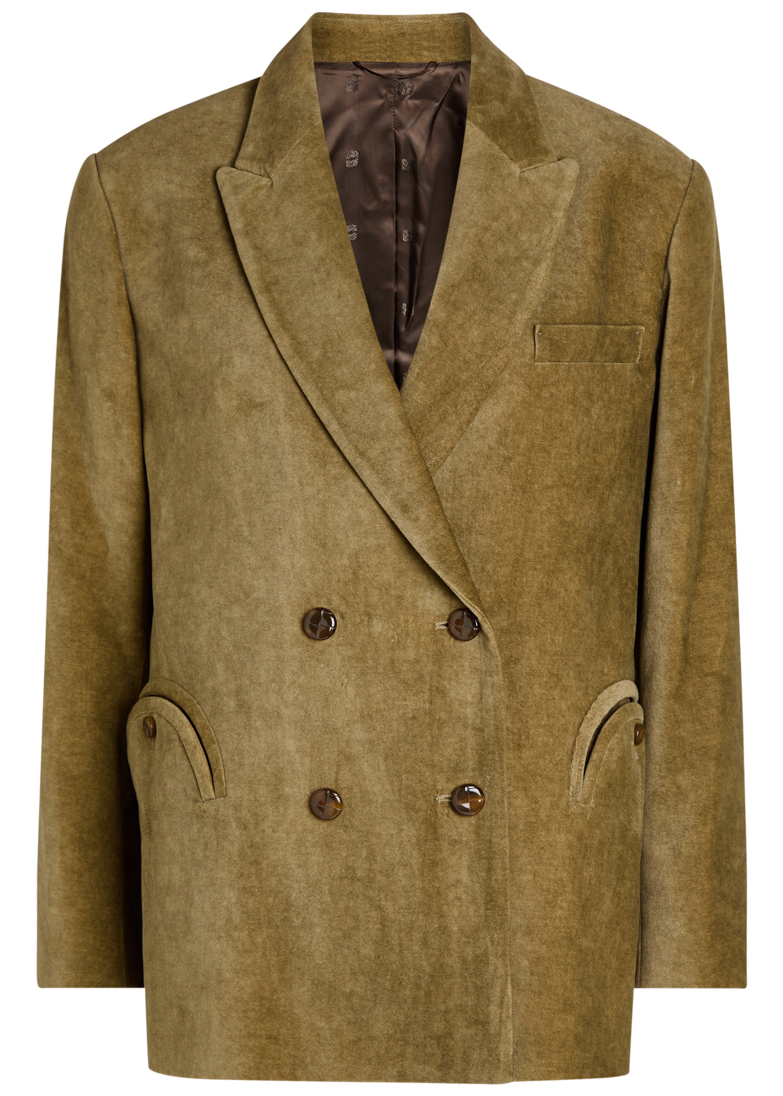 Nightbreak velvet blazer | Harvey Nichols