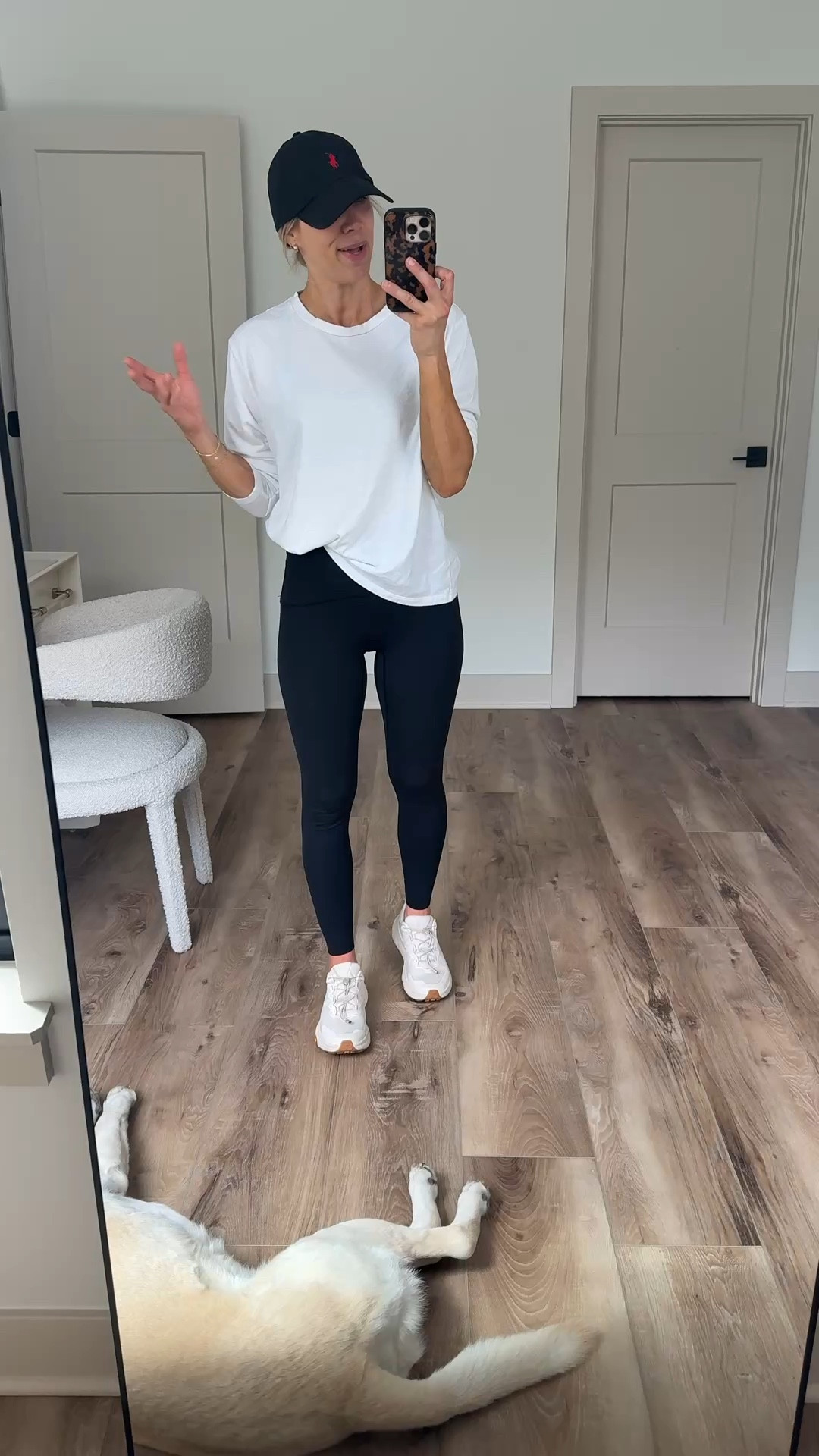 Wearing small long sleeve, small sports bra, small leggings, sneakers tts

#LTKfitnessgoals #LTKOver40 #LTKActive