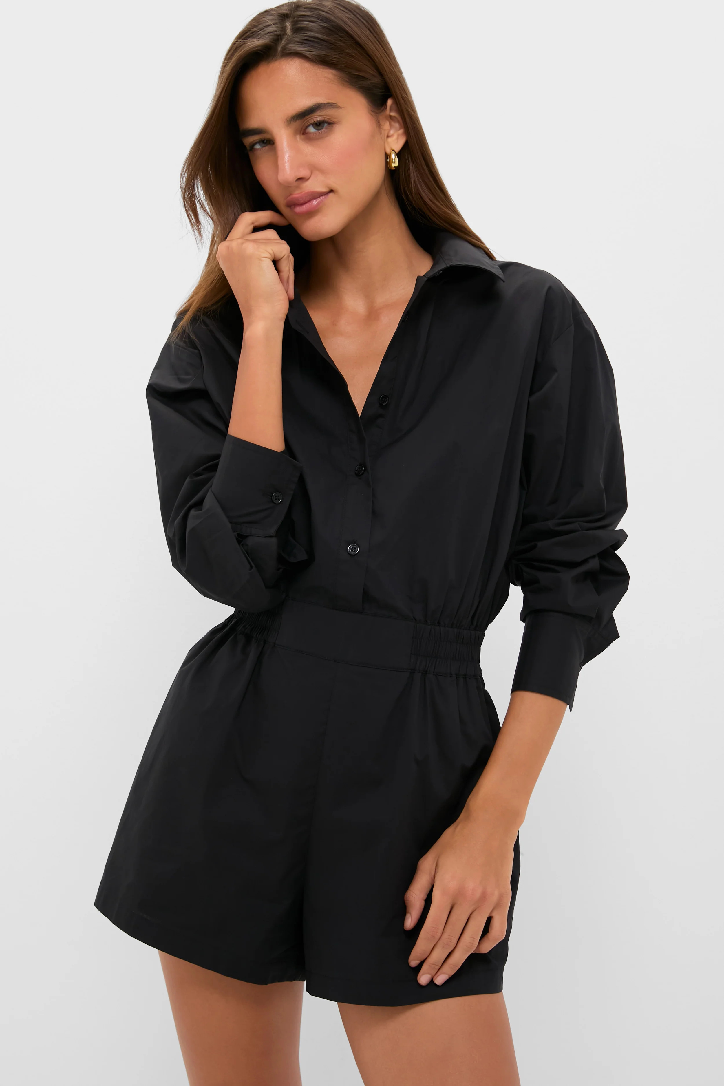Black Hartwell Playsuit | Tuckernuck (US)