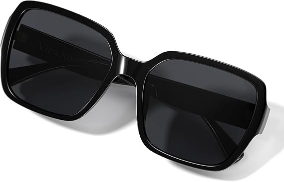 Womens Sunglasses Polarized Oversized Fashion Designer Square Classic Trendy Style | Amazon (US)