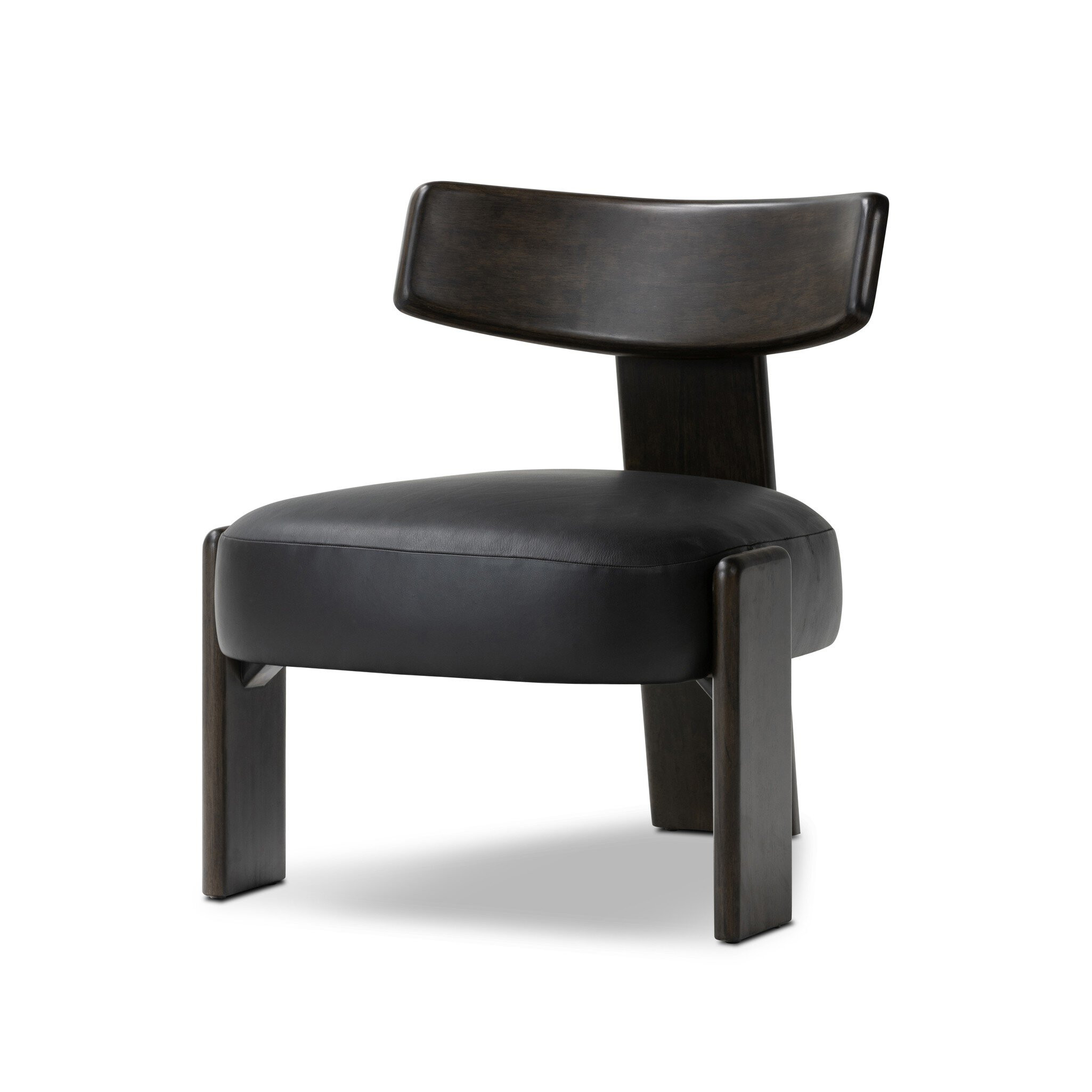Issa Chair - Carson Black - Four Hands | Havenly | Havenly