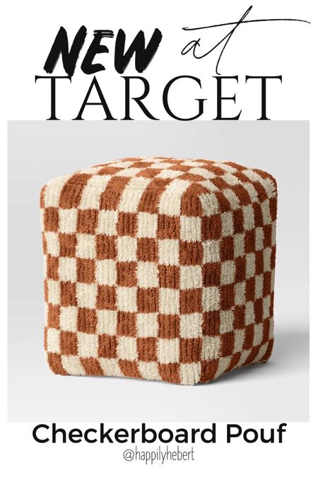 Checkerboard Pouf at Target 🖤😎

#LTKfindsunder100 #LTKhome #LTKstyletip