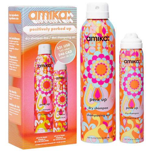 Positively Perked Up Dry Shampoo Set - amika | Sephora | Sephora (CA)