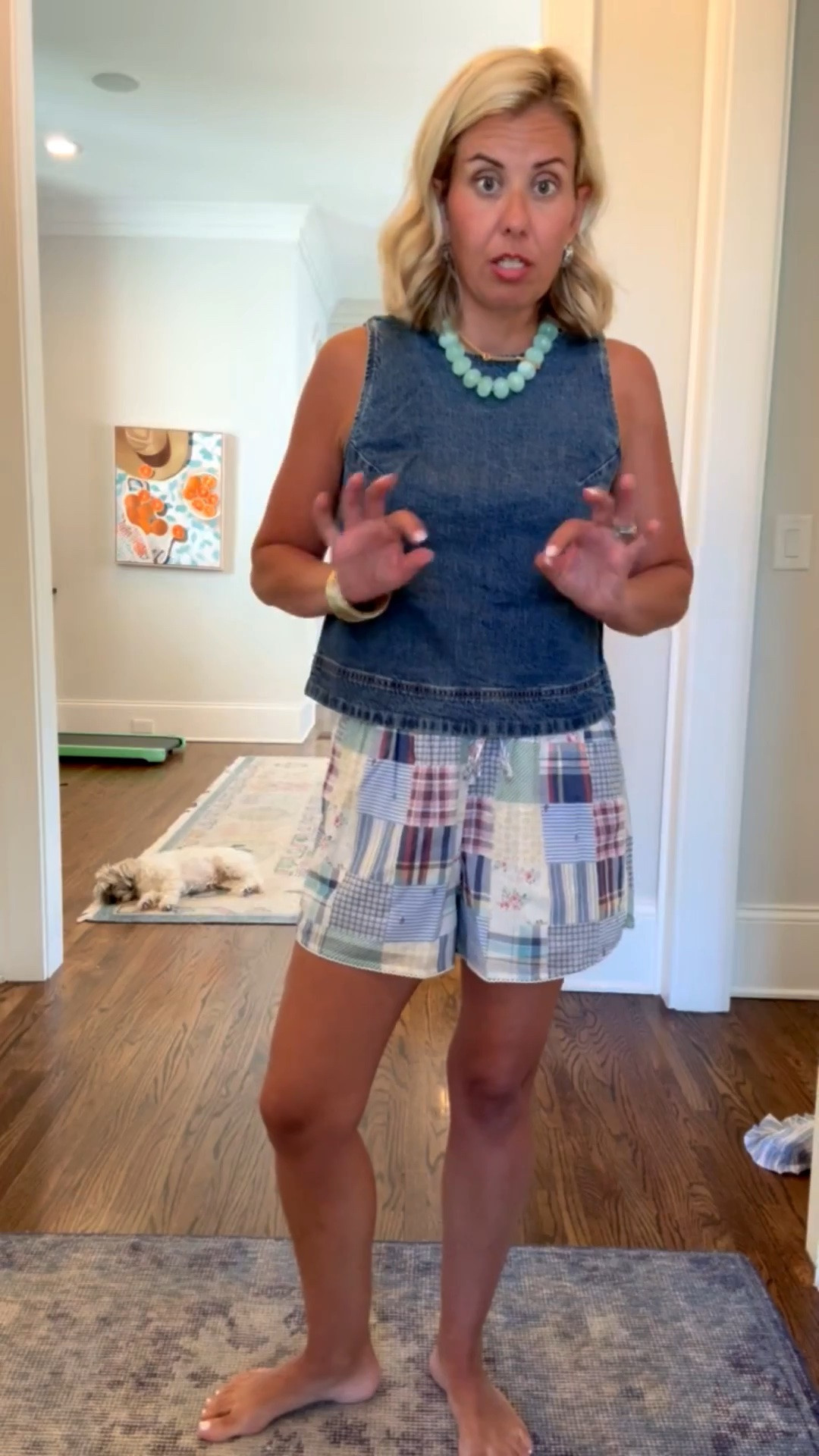 Now I love these! We could totally dress these up and down. ￼
Code AFLTK for 20% off, including sale items! 
Top - xs
Shorts - small

#LTKxAbercrombie #LTKmomlife #LTKSaleAlert