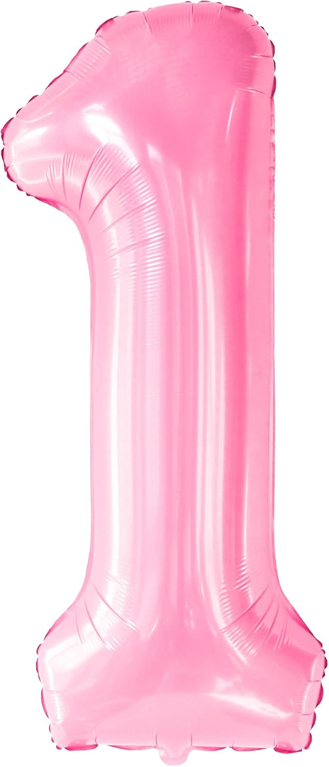 KatchOn, Pink One Balloon for First Birthday - 40 Inch | Light Pink 1 Balloon for First Birthday ... | Amazon (US)