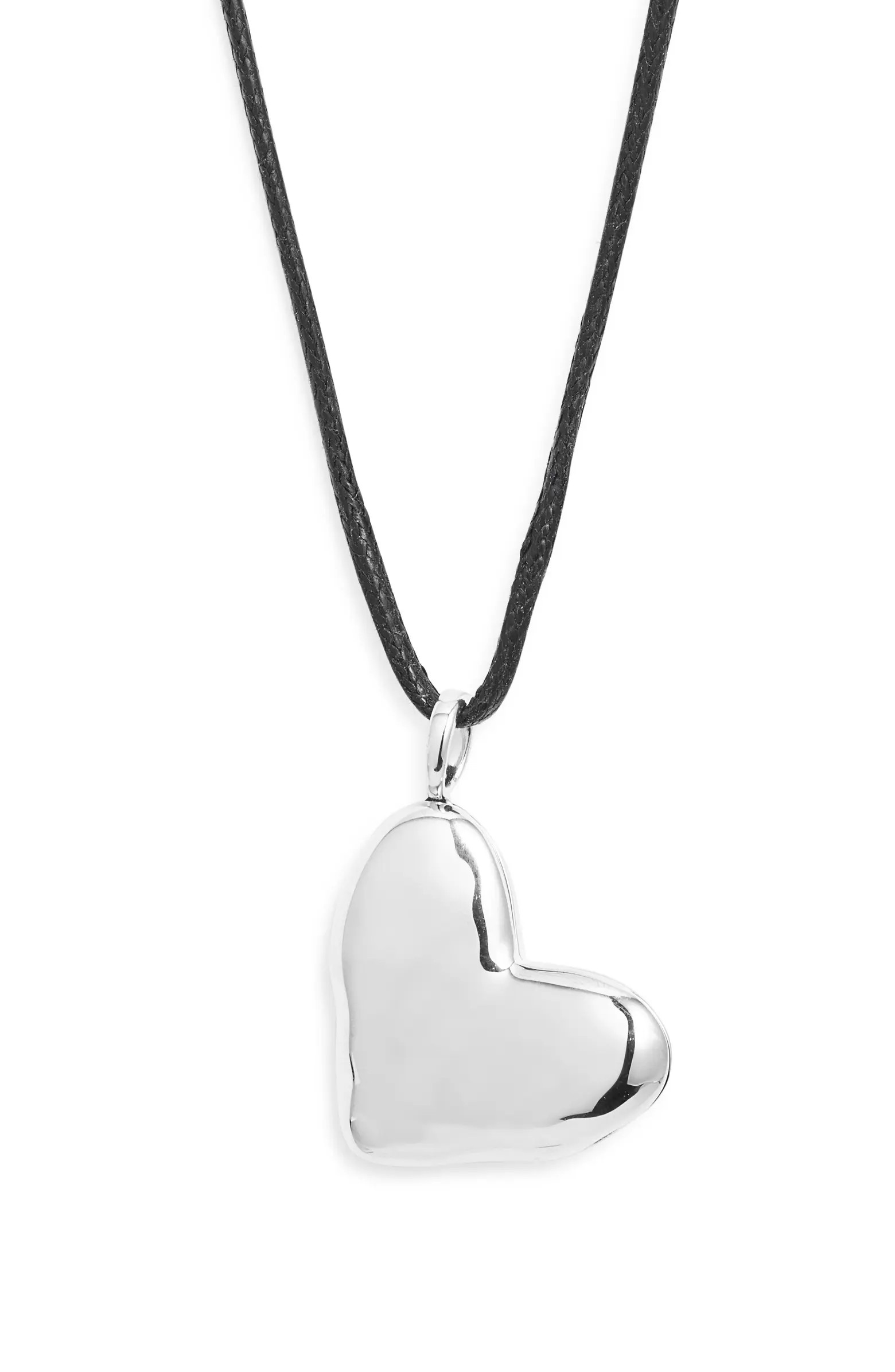 Heart Locket Cord Necklace | Nordstrom