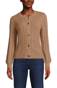 Click for more info about Drifter Classic Cable Crew Neck Cardigan Sweater