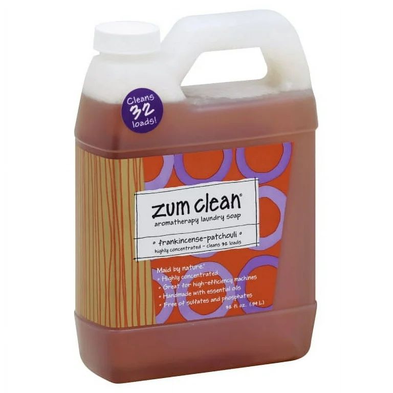 ZUM Laundry Soap Frankincense Patchouli, 32 Ounce | Walmart (US)