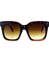 O2 Eyewear 7222 Premium Oversize XXL Women Men Mirror Fashion Sunglasses | Amazon (US)