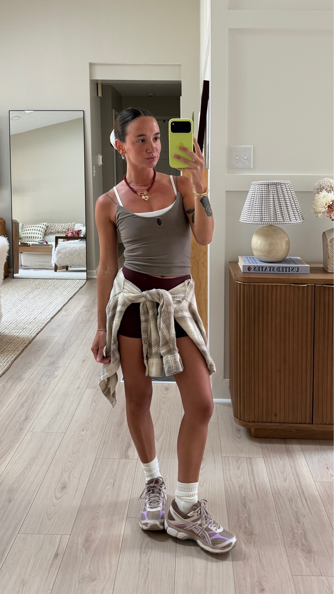 Wore to pilates this AM! Shorts size 4, XS tank

#LTKdayinmylife #LTKgrwm #LTKootd