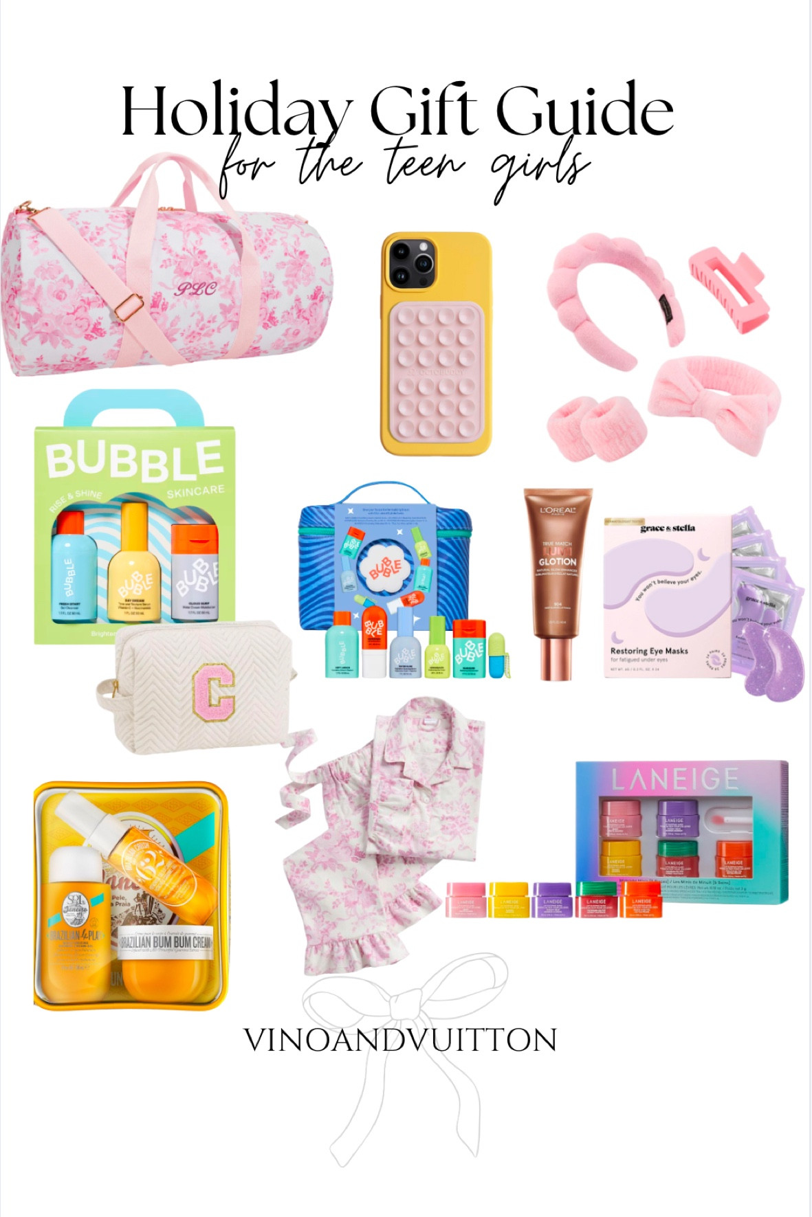 Holiday gift guide teen girls !

Beauty favorites
Clean skincare
Travel essentials
TikTok trends
TikTok favorites 

#LTKHoliday #LTKKids #LTKGiftGuide