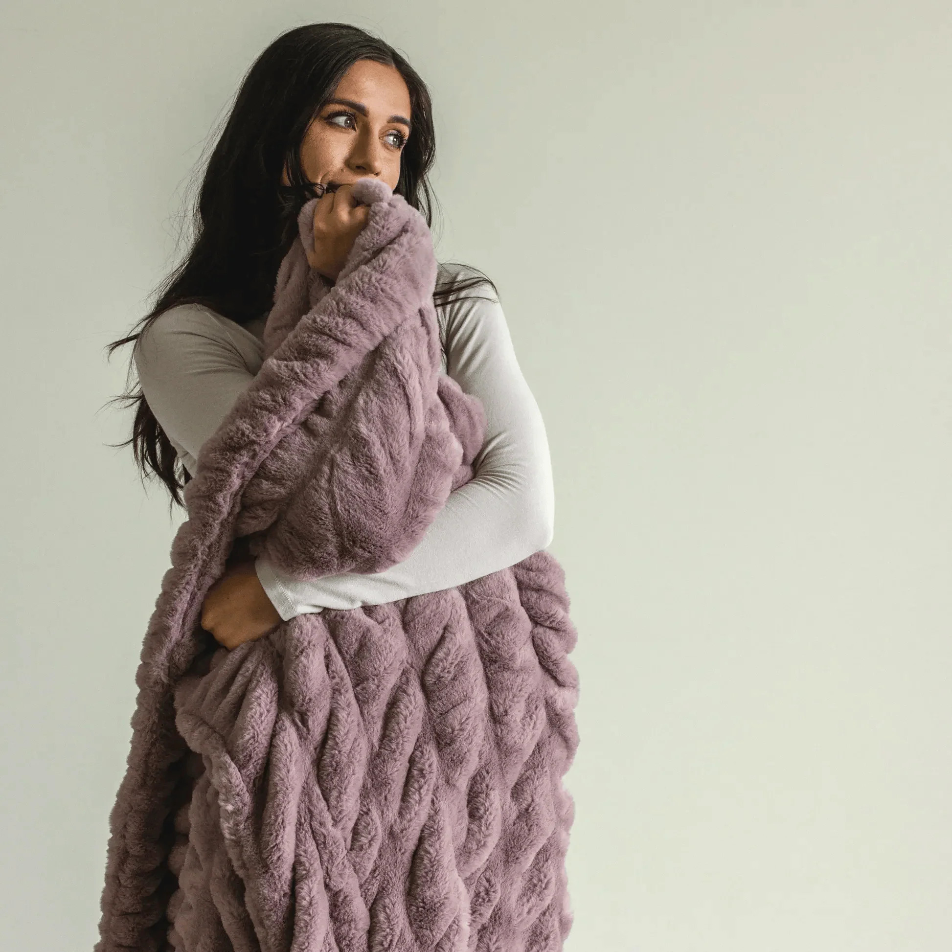 Violet Dream Minky Blanket Medium (50 x 60 in) | Minky Designs