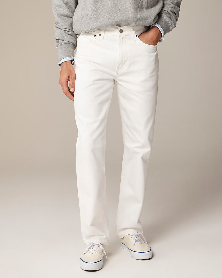 Classic jean in white | J. Crew US