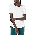 Daily Ritual Women's Jersey Relaxed-Fit Short-Sleeve Drop-Shoulder Scoopneck T-Shirt | Amazon (US)
