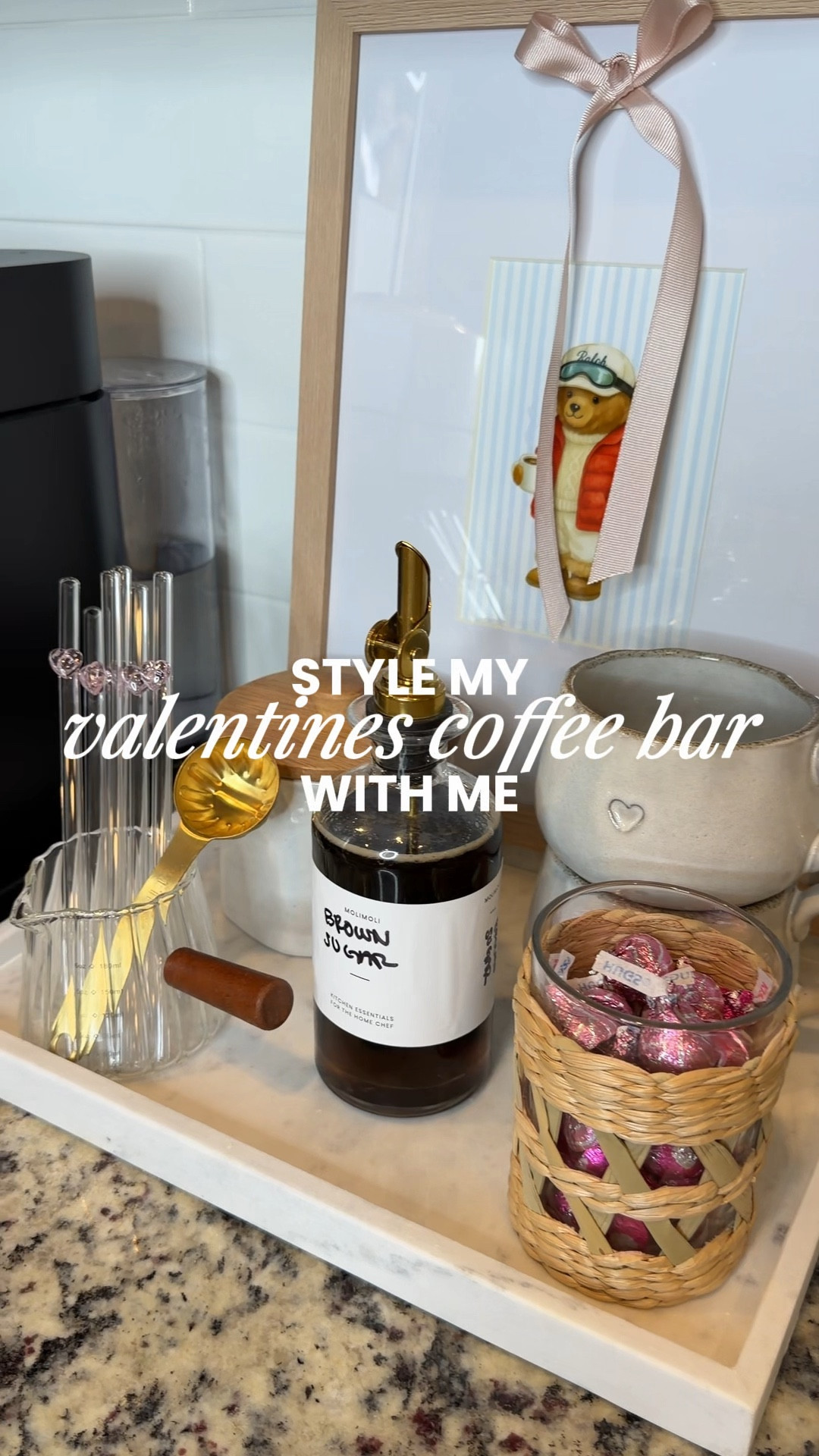 Valentine vibes for the coffee bar💘☕️ Comment “sweet” for links!

Valentine coffee bar, coffee bar decor, Valentine kitchen decor, coffee bar styling, cozy coffee corner, home coffee bar, seasonal coffee bar, Valentine home decor, pink kitchen decor, heart decor accents, coffee station decor, countertop decor ideas, small space decor, affordable home decor, Target Valentine decor, neutral Valentine decor, coffee bar accessories, cozy kitchen vibes, coffee lover decor, festive coffee bar, Valentine aesthetic decor, kitchen counter styling, romantic home decor

#LTKfoodie #LTKHome #LTKValentine