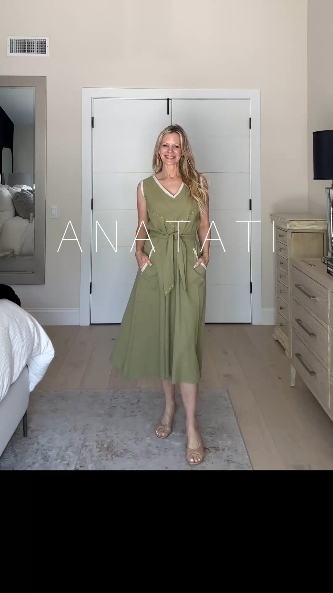 Gorgeous linen dress by Anatati. Available in several colors. Dress up or down. Wearing a size 1. 

Use code:  TIIU15 for 15% off your entire order (order at www.Anatati.com) 

Red Carpet of Life, LTK over 50, spring dress, vacation dress, linen dress 

#LTKWatchNow #LTKOver40 #LTKTravel