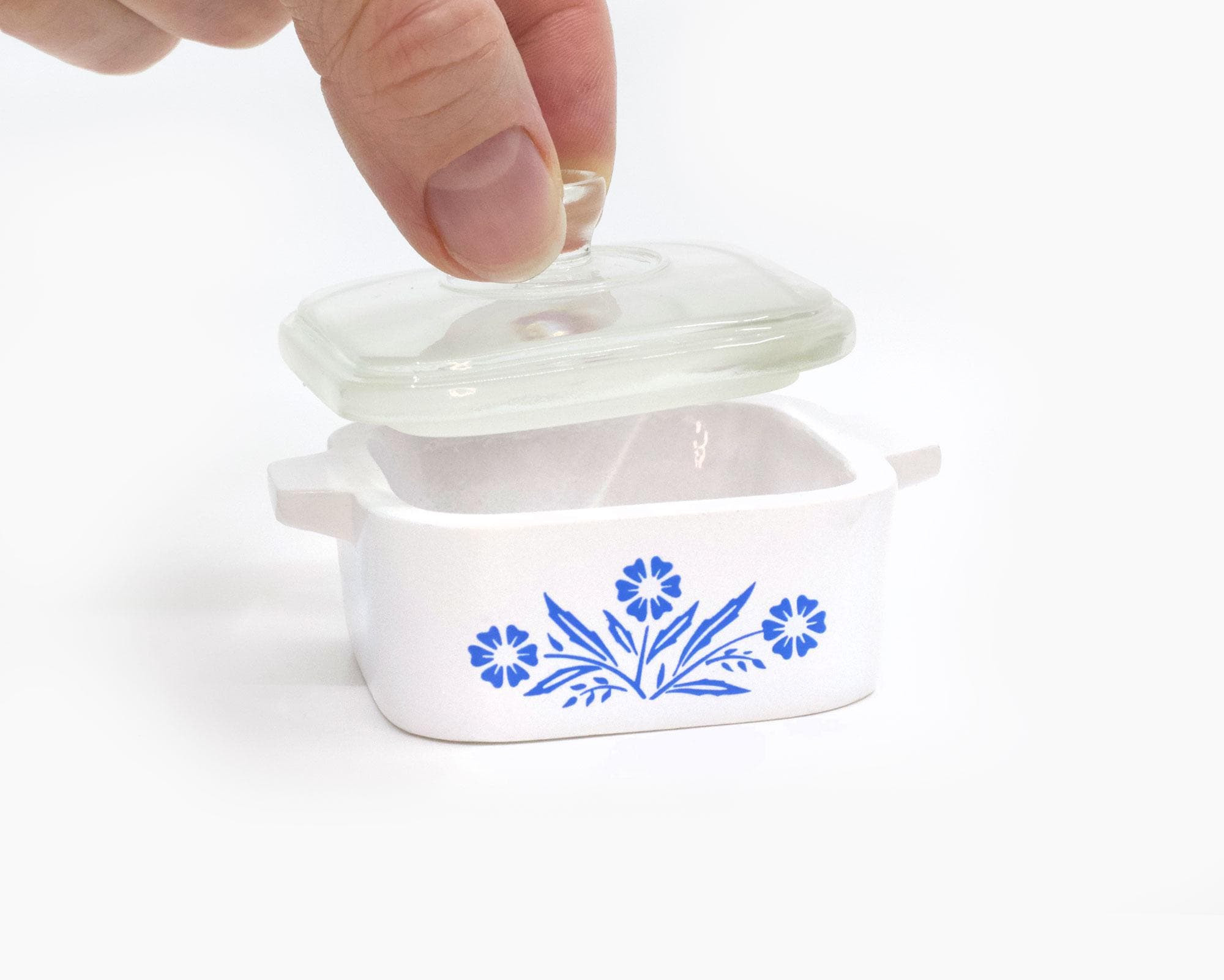 Mini Cornflower Trinket Box | Corning Ware Inspired Casserole | Vintage Kitchen Decor | Pyrex Lover Gift | Ring Dish | Resin Jewelry Holder | Etsy (Global)