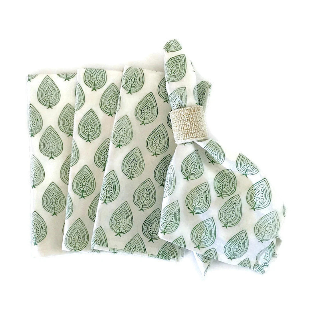 Green Napkins/ Holiday Table Decor/ Dinner Napkins Green/ - Etsy | Etsy (US)