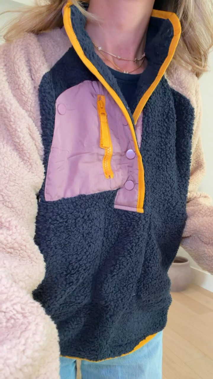 Free people vs Amazon fleece pullover! The free people one is actually 50% off today, but love the Amazon look for less!! 

#LTKSaleAlert #LTKFindsUnder100 #LTKFindsUnder50