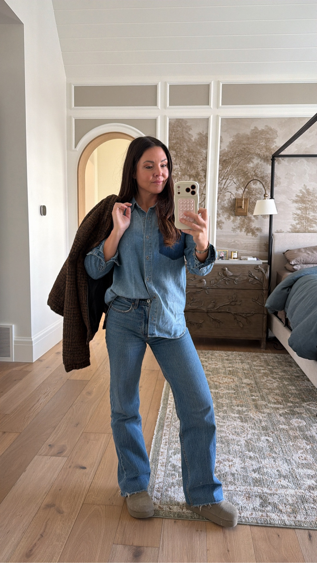 Faded pocked denim shirt 
Houndstooth brown and black jacket
Platform clogs 
White boucle puffer jacket 
Floral puffer jacket for teens 


@walmartstyle
#walmartpartner 
#walmartstyle
#LTKCyberWeek

#LTKSaleAlert #LTKGiftGuide