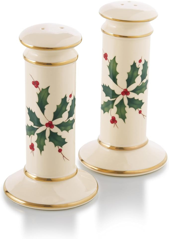 Lenox 840149 Holiday Salt & Pepper Set, Christmas Hosting | Amazon (US)