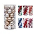 CHGBMOK 30 Pack Christmas Balls Ornaments 60mm Gold Shatterproof Festive Wedding Hanging Ornament... | Walmart (US)
