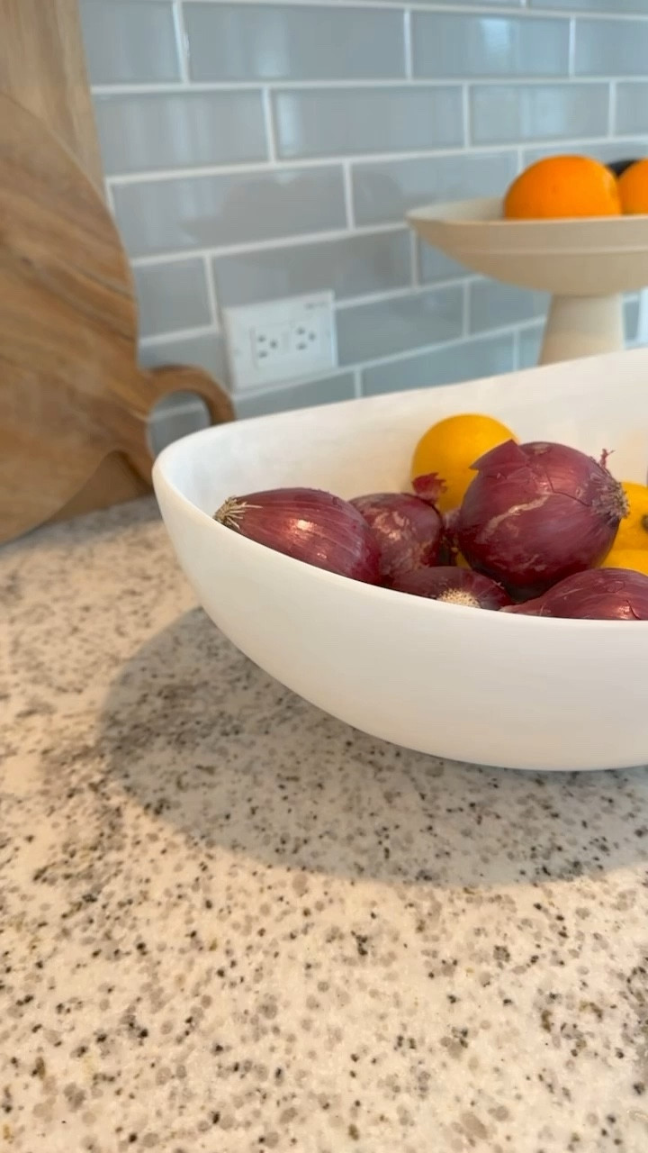 Salad serving resin bowl re purposed as a my vegetables bowl  

#LTKVideo #LTKsalealert