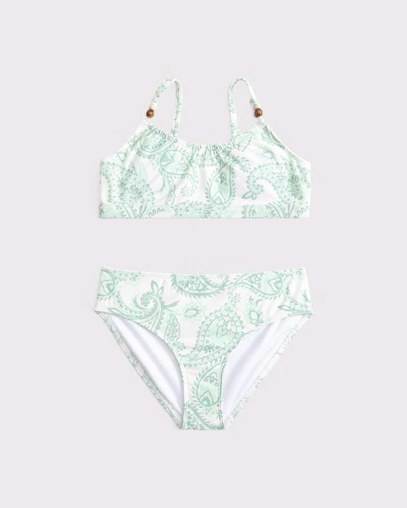beaded scoopneck two-piece swimsuit | Abercrombie & Fitch (US)
