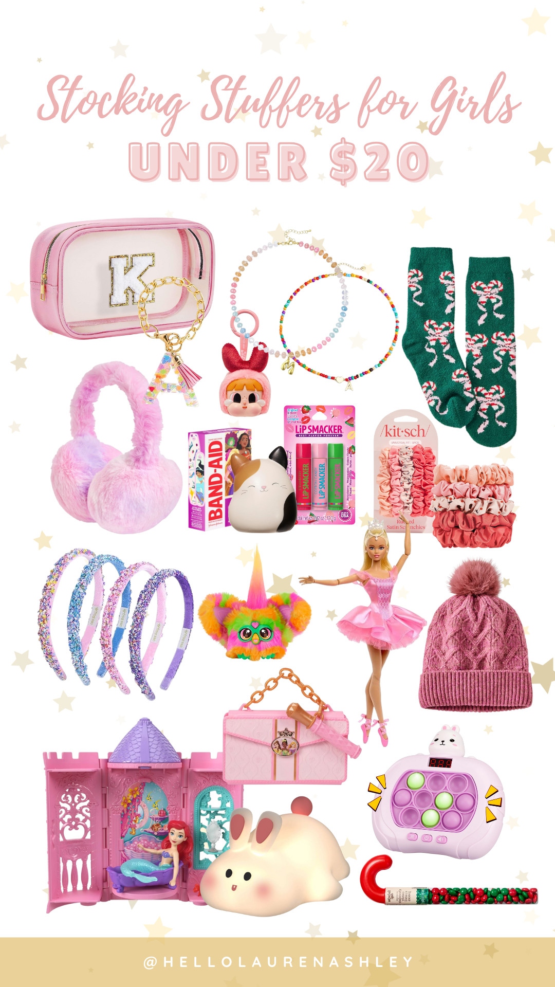 These cute picks include fuzzy headphones, fun hair accessories, collectible surprises, colorful bracelets, and trendy goodies that feel special without the hefty price tag. 💕✨ #stockingstuffers #giftideas #holidayshopping #girlsgifts 

 #LTKCyberWeek #LTKGiftGuide #LTKHoliday
