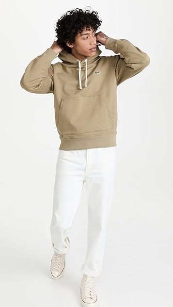 Long Sleeve Solid Popover with Kangaroo Pocket | Shopbop