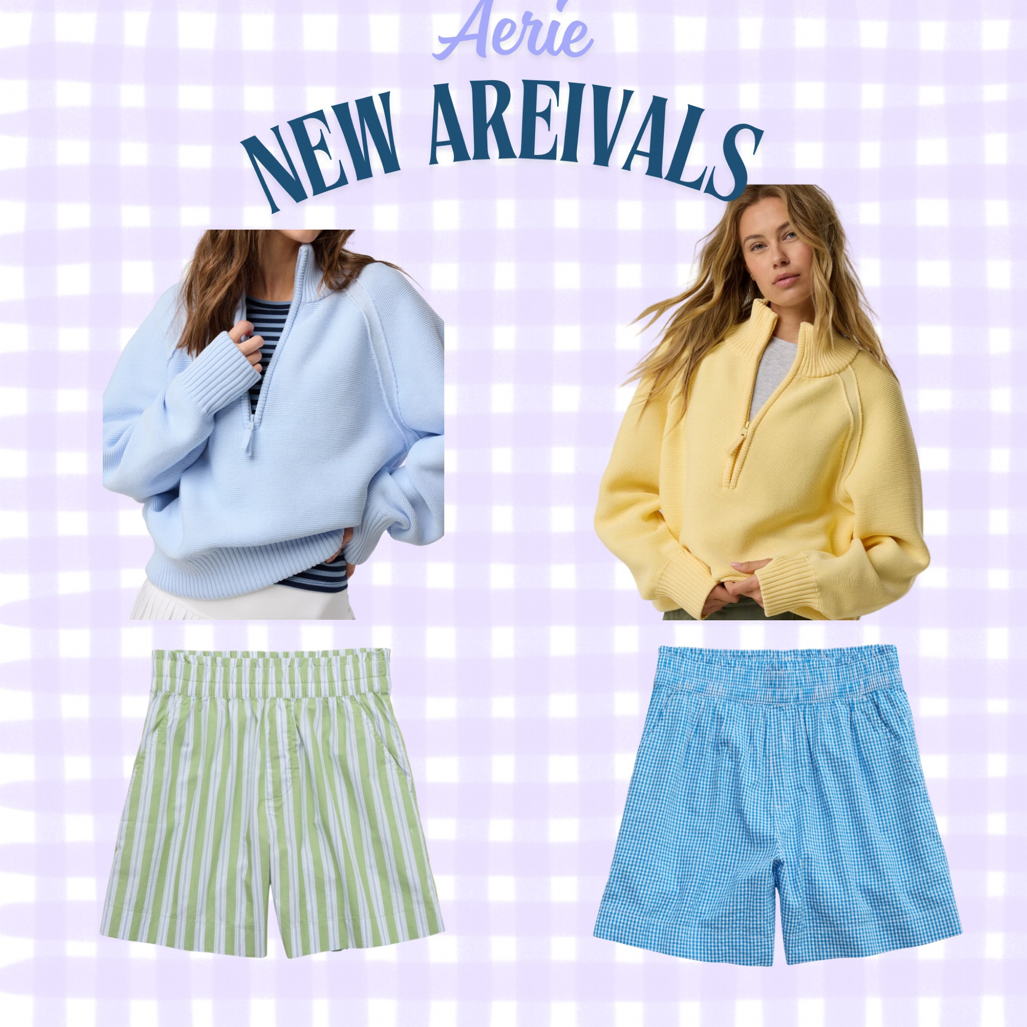 The new aerie! 💙💛 yes 👏🏼 please 

#LTKActive #LTKTravel #LTKSeasonal