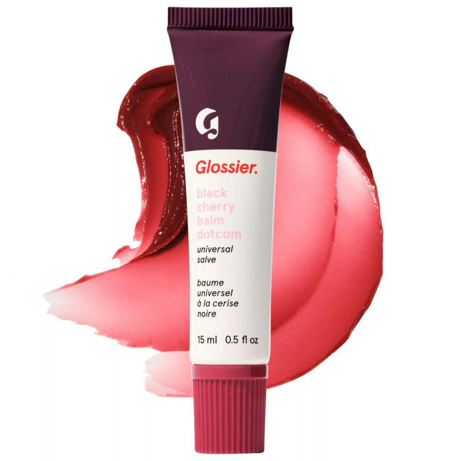 Glossier Balm Dotcom Lip Balm and Skin Salve - Sparkling Rose, Size: .5 Oz, Black Red | Kohl's