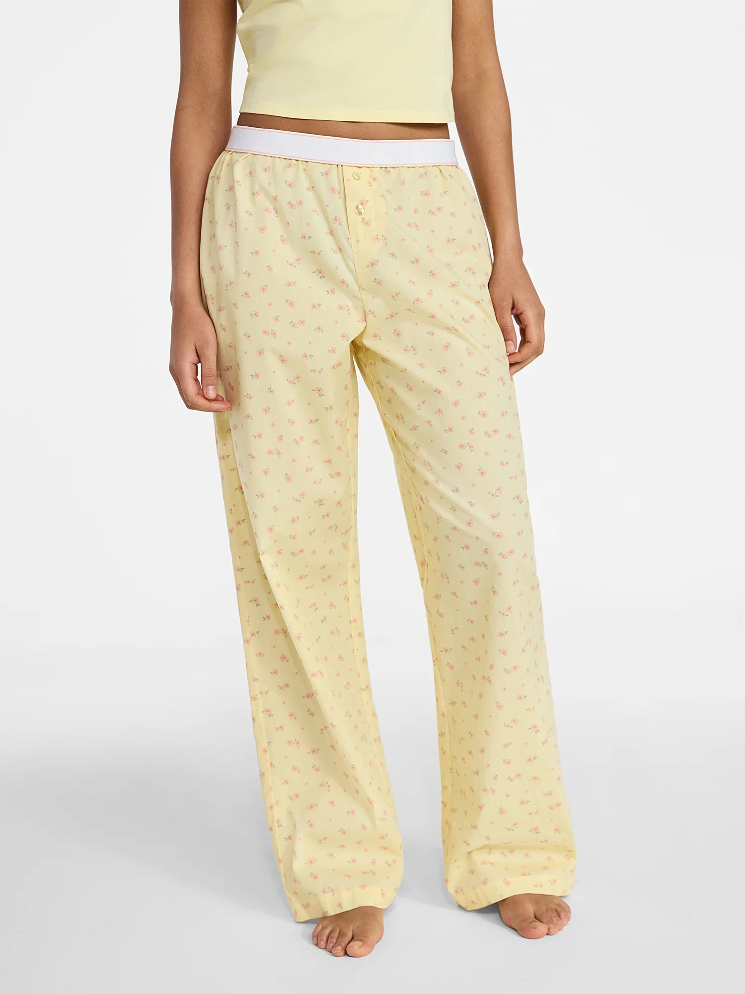 No Boundaries Sleepwear Boxer Pants, Women's XS-XXL | Walmart (US)
